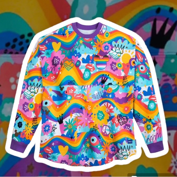NWT Mickey Mouse Spirit Jersey for Adults – Disney Pride Collection - Picture 2 of 8